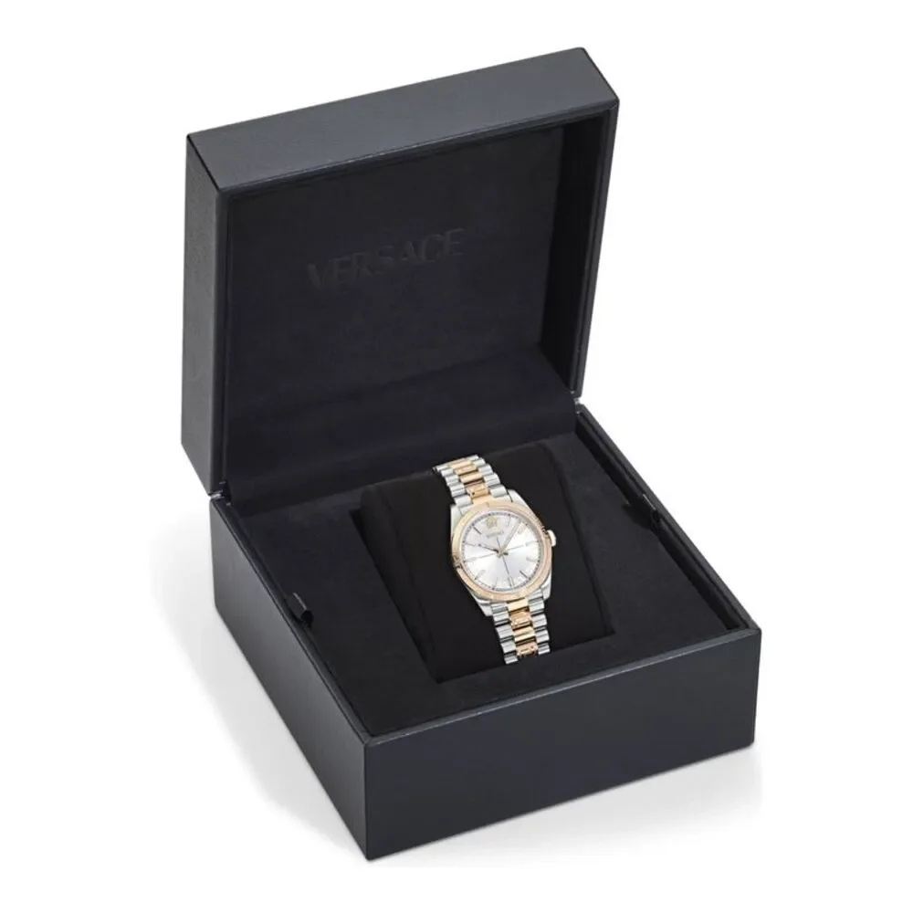 Versace  Millenyium Bracelet Watch Two Tone Womens